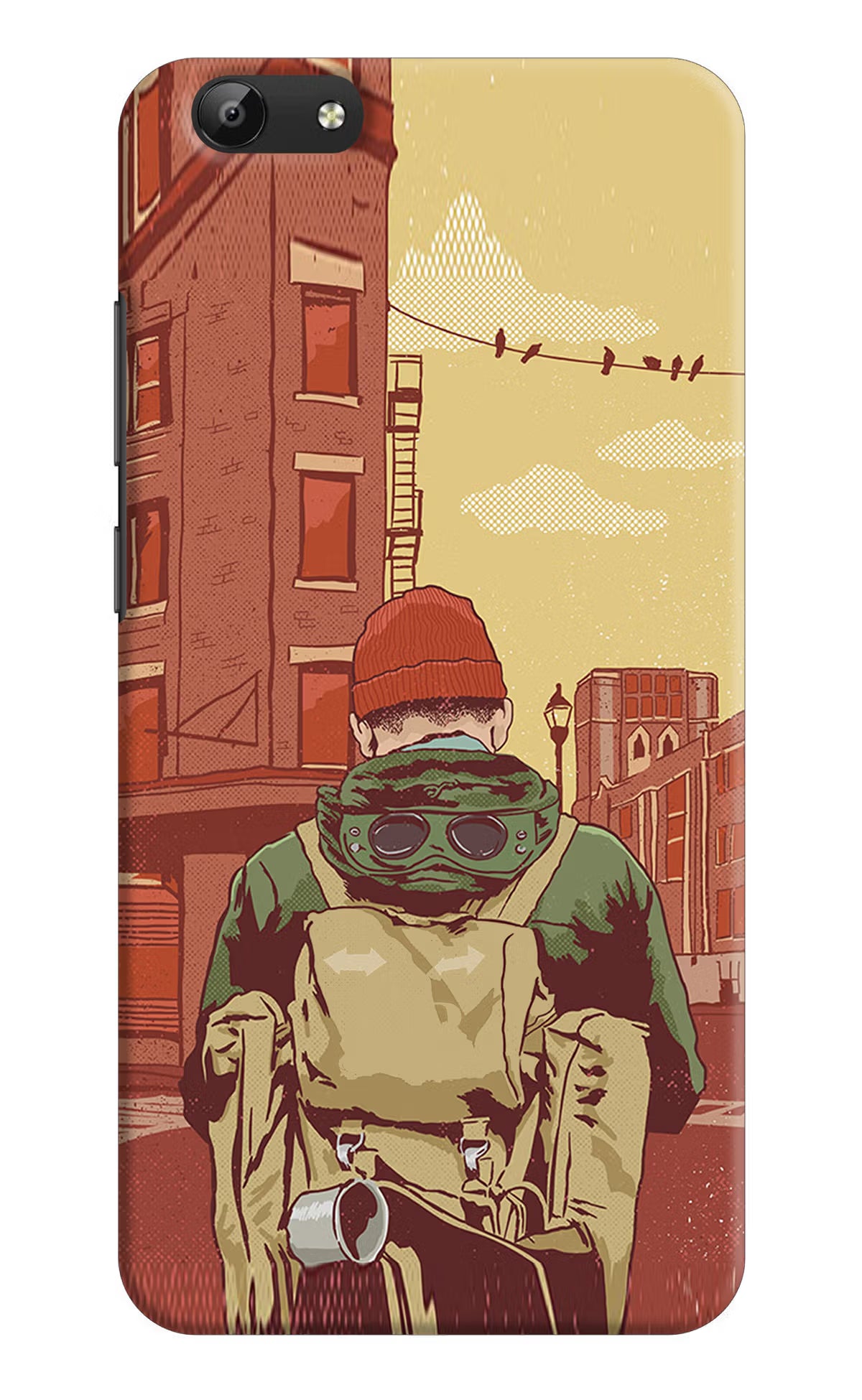 Adventurous Vivo Y69 Hard Case Back Cover by Casekaro