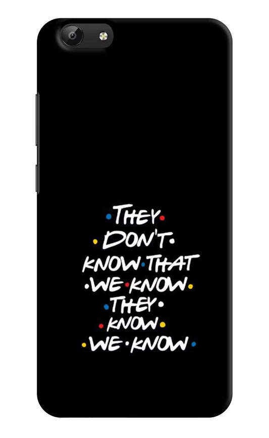 FRIENDS Dialogue Vivo Y69 Hard Case Back Cover by Casekaro