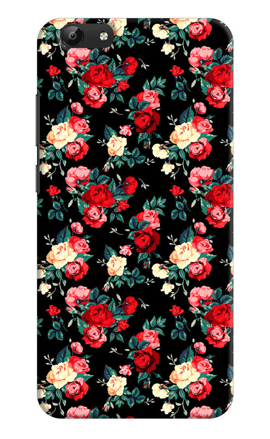 Rose Pattern Vivo Y69 Hard Case Back Cover by Casekaro