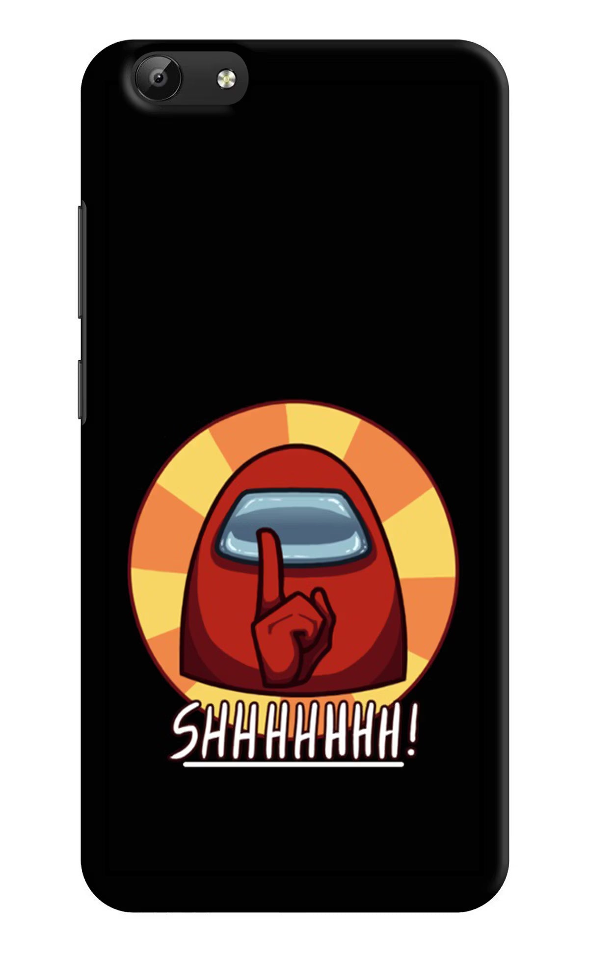 Among Us Shhh! Vivo Y69 Hard Case Back Cover by Casekaro