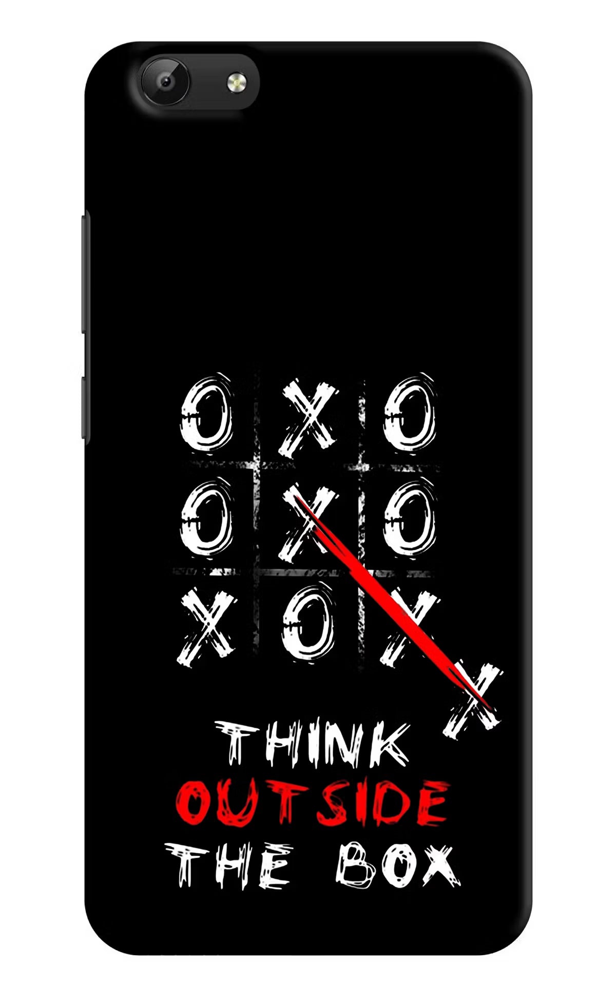 Think out of the BOX Vivo Y69 Hard Case Back Cover by Casekaro