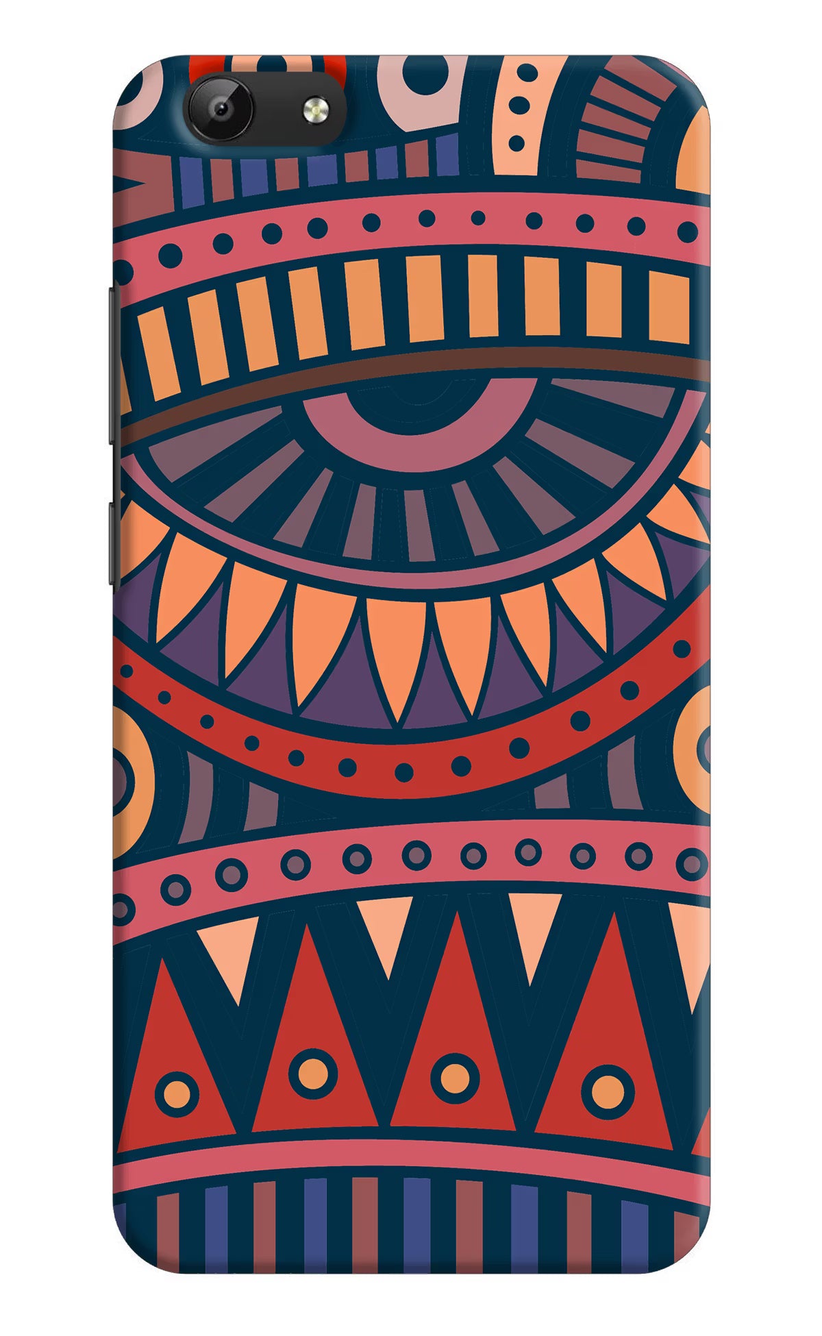 African Culture Design Vivo Y69 Hard Case Back Cover by Casekaro
