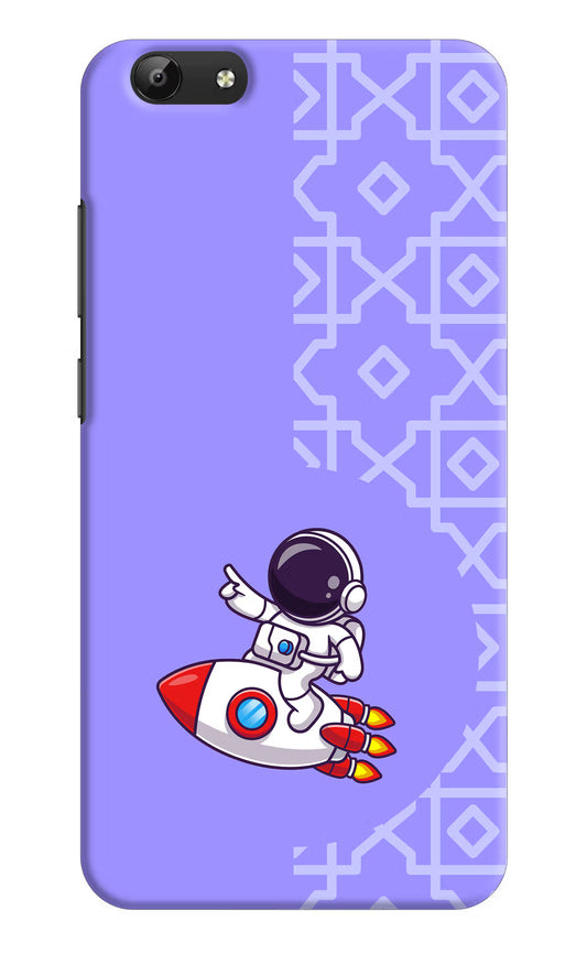 Cute Astronaut Vivo Y69 Hard Case Back Cover by Casekaro