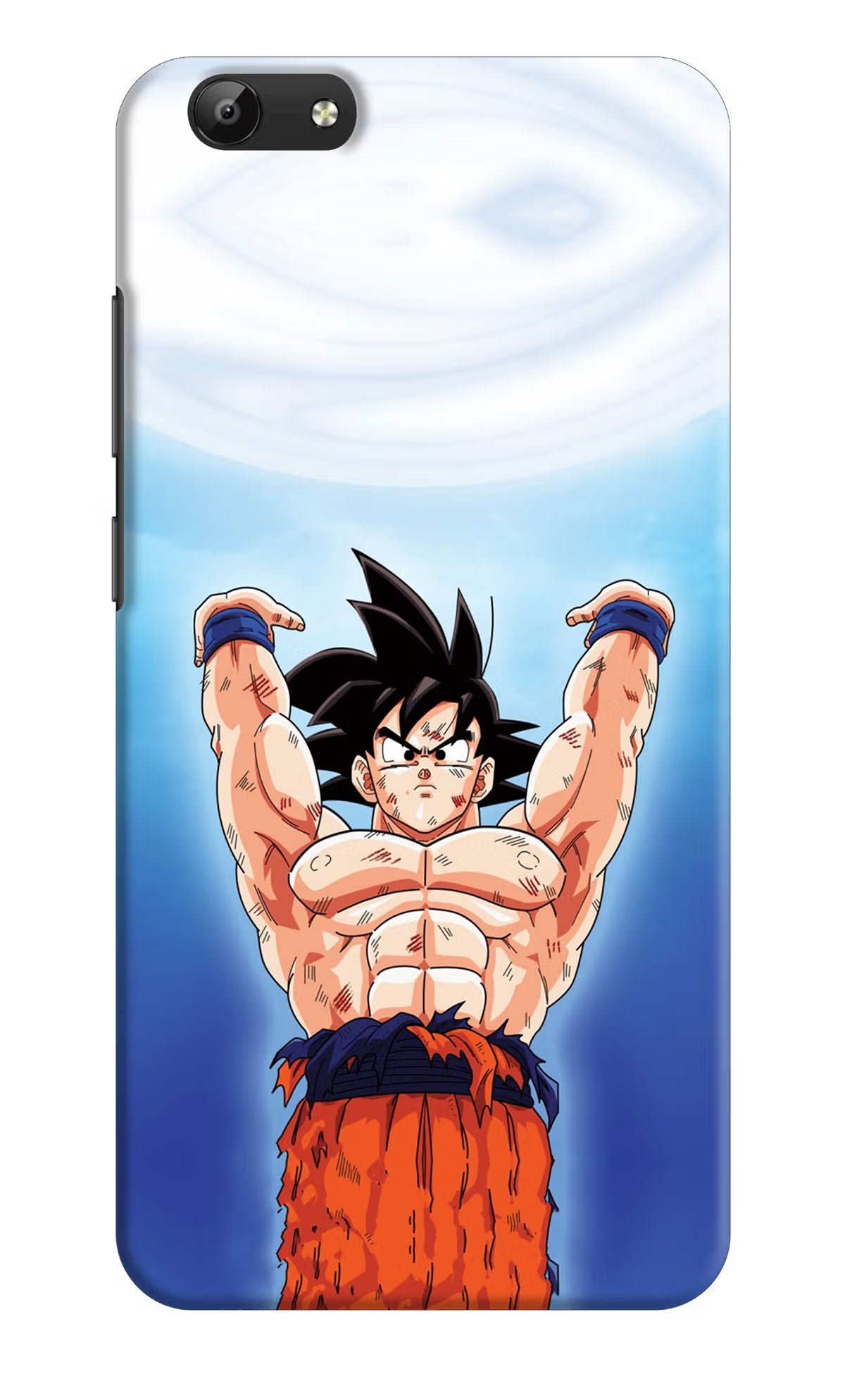 Goku Power Vivo Y69 Hard Case Back Cover by Casekaro