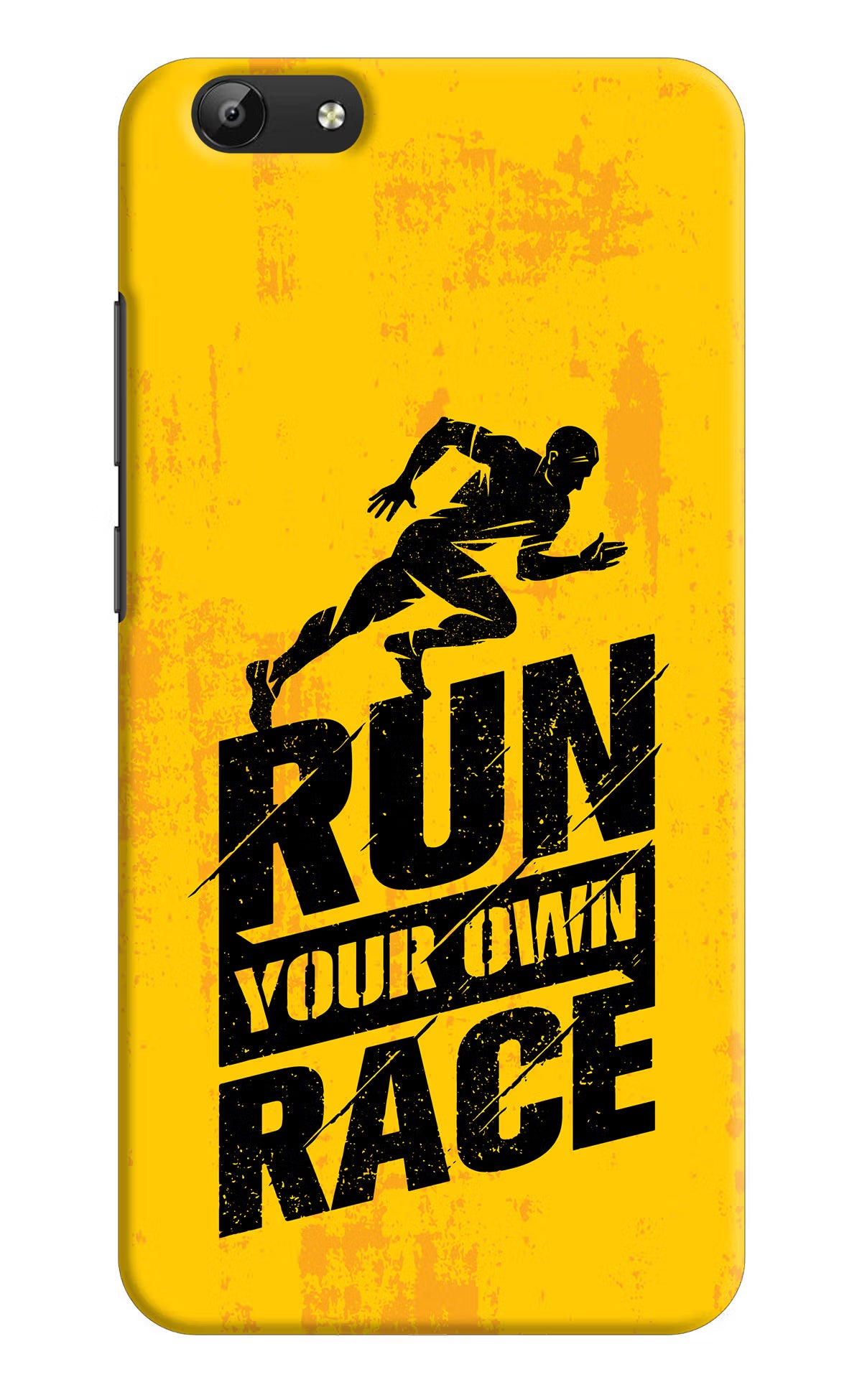 Run Your Own Race Vivo Y69 Hard Case Back Cover by Casekaro