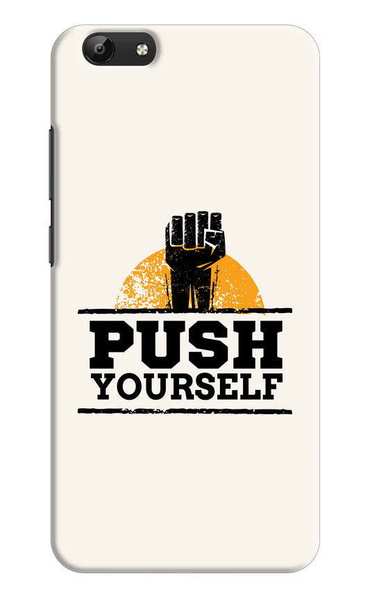 Push Yourself Vivo Y69 Hard Case Back Cover by Casekaro