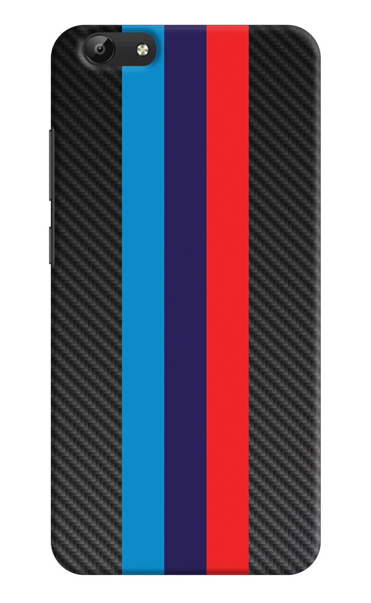 BMW Stripes Pattern Vivo Y69 Hard Case Back Cover by Casekaro