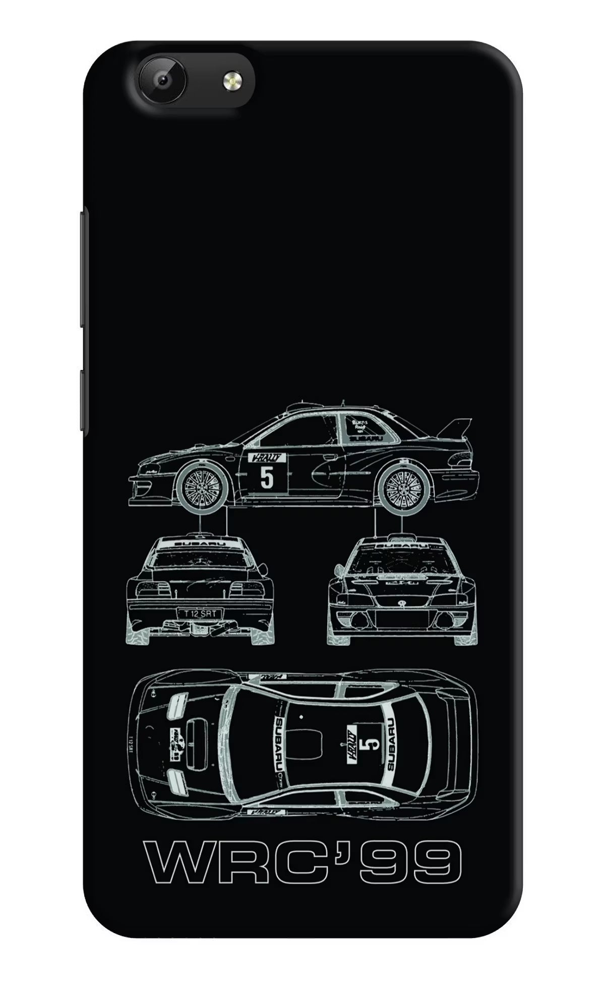 WRC'99 Vivo Y69 Hard Case Back Cover by Casekaro