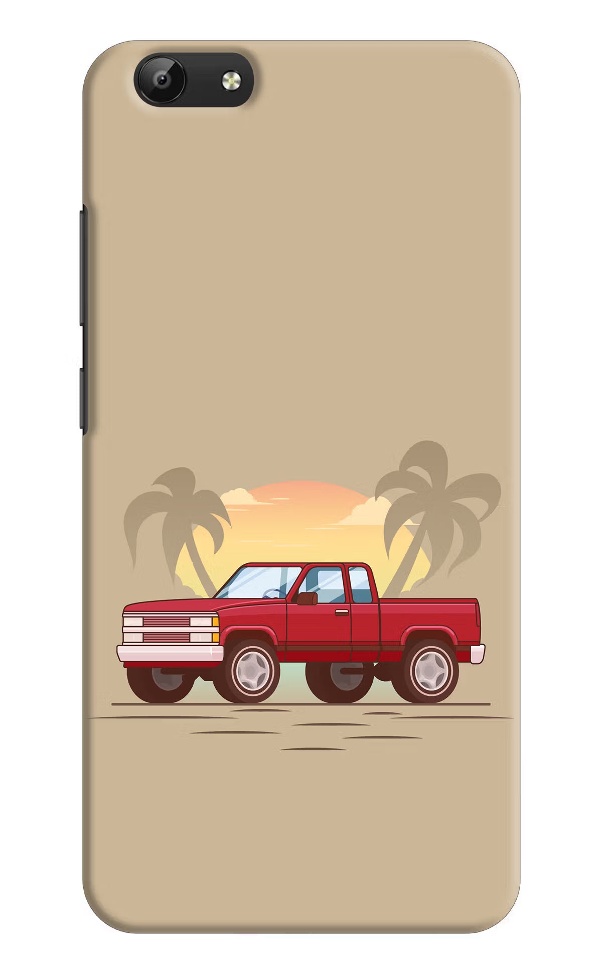 Desert Classic Drive Vivo Y69 Hard Case Back Cover by Casekaro