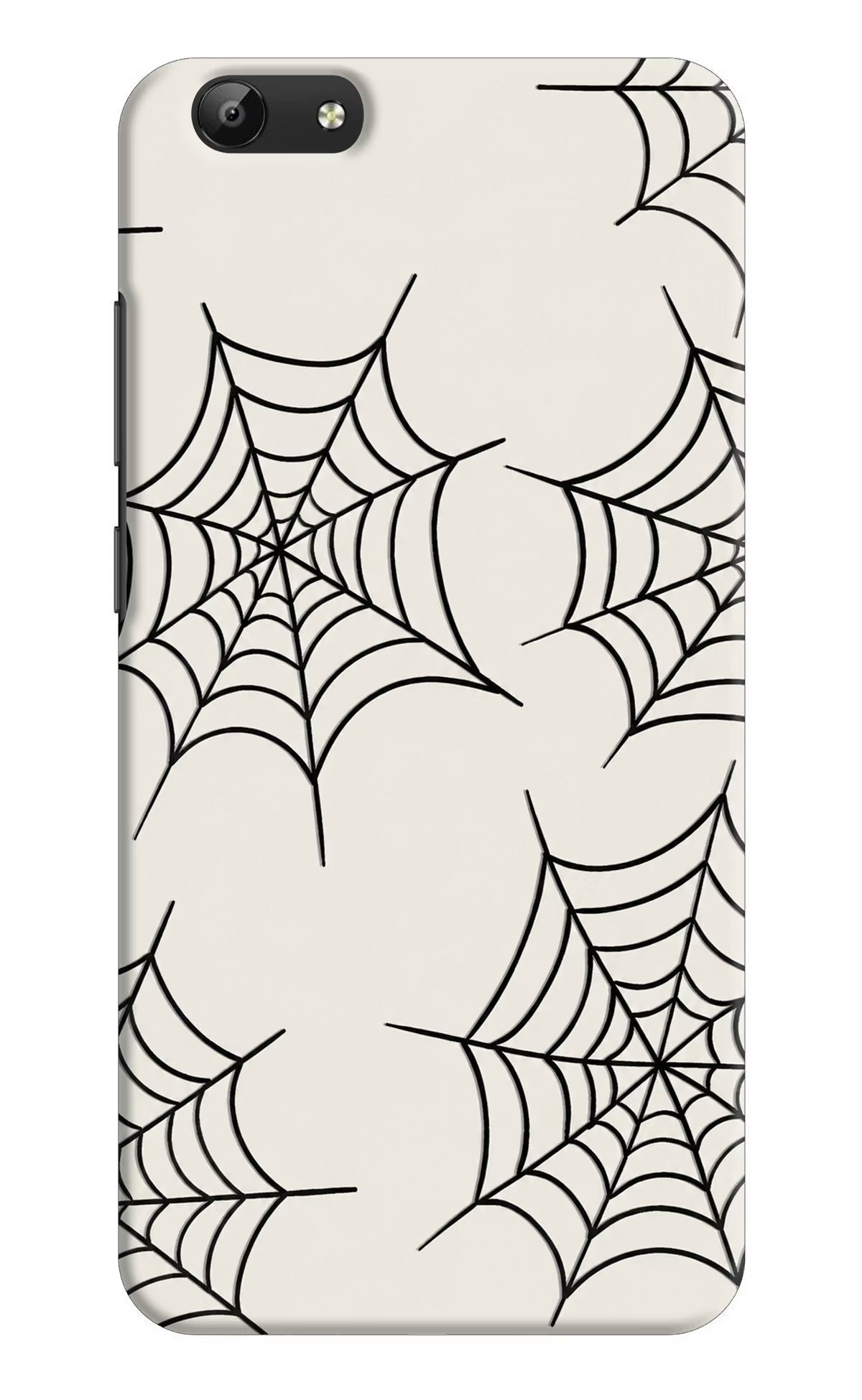 Spider Web Vivo Y69 Hard Case Back Cover by Casekaro