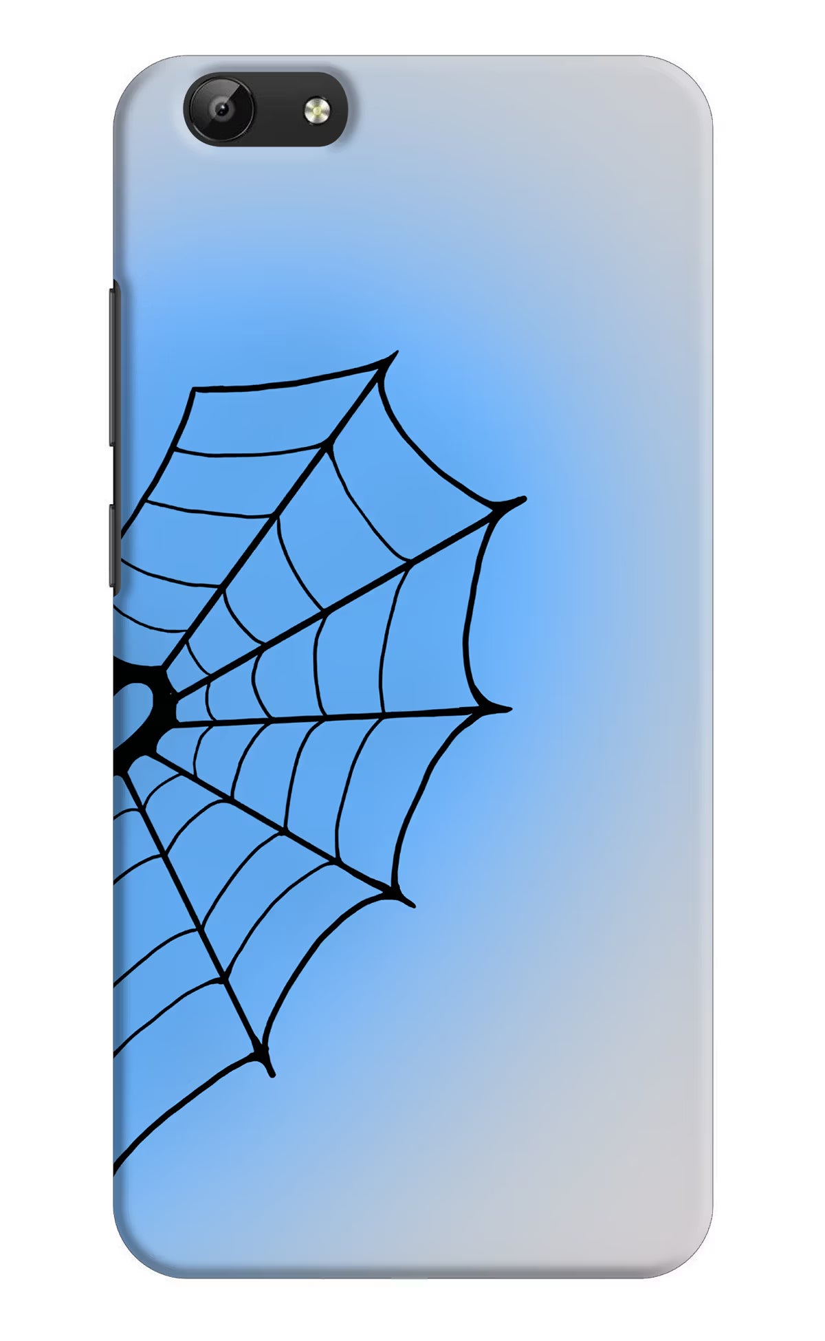 Blue Web Vivo Y69 Back Cover