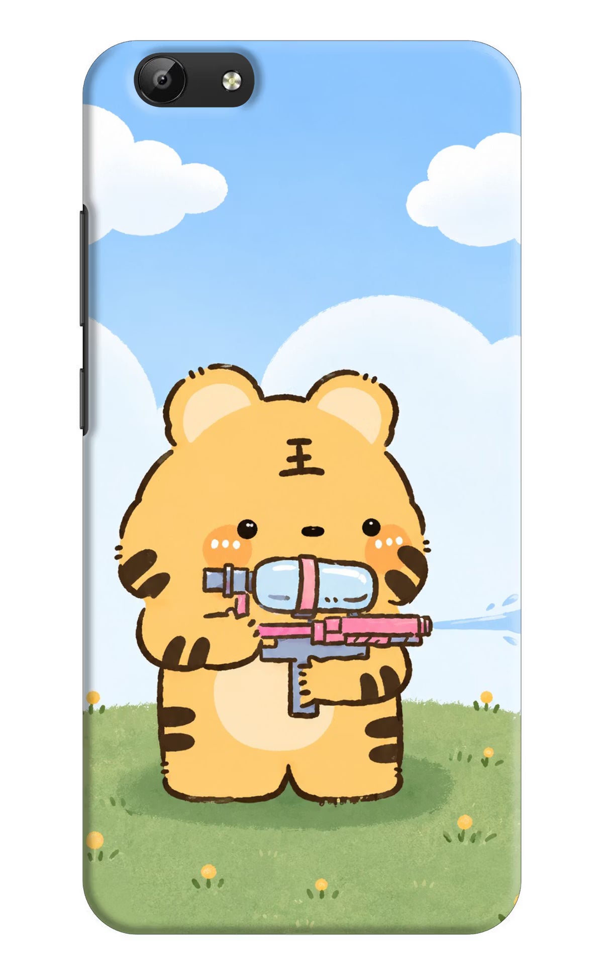 Tiger Treat Vivo Y69 Back Cover