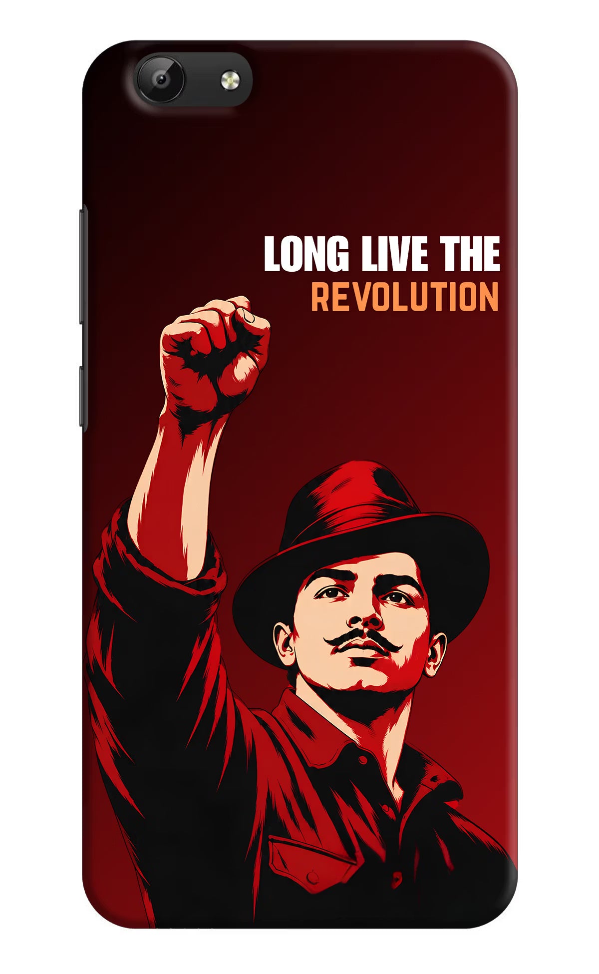 Bhagat Singh Revolution Vivo Y69 Back Cover