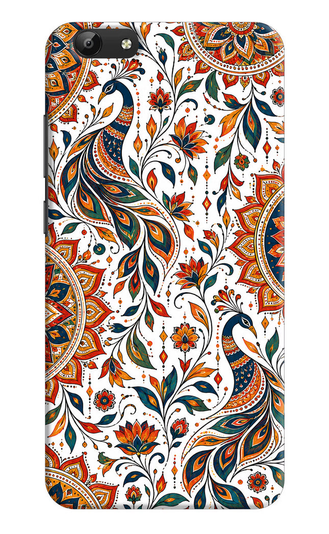 White Mayura Vivo Y69 Hard Case Back Cover by Casekaro