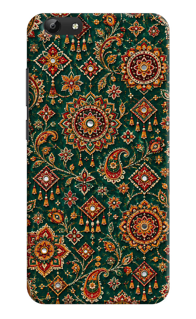 Green Pataka Vivo Y69 Hard Case Back Cover by Casekaro