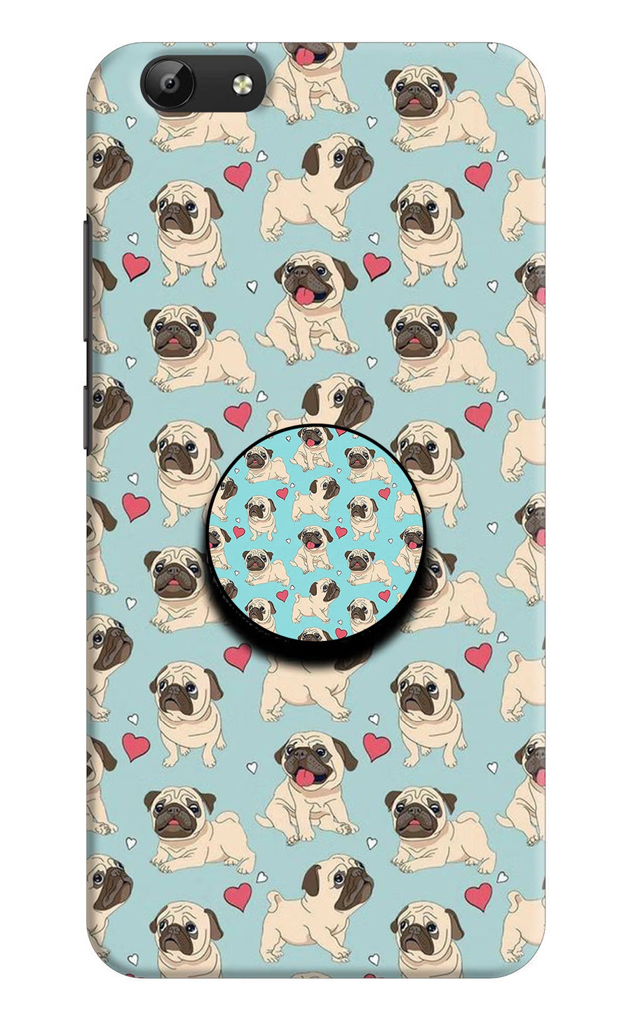 Pug Dog Vivo Y69 Pop Case, Hard case