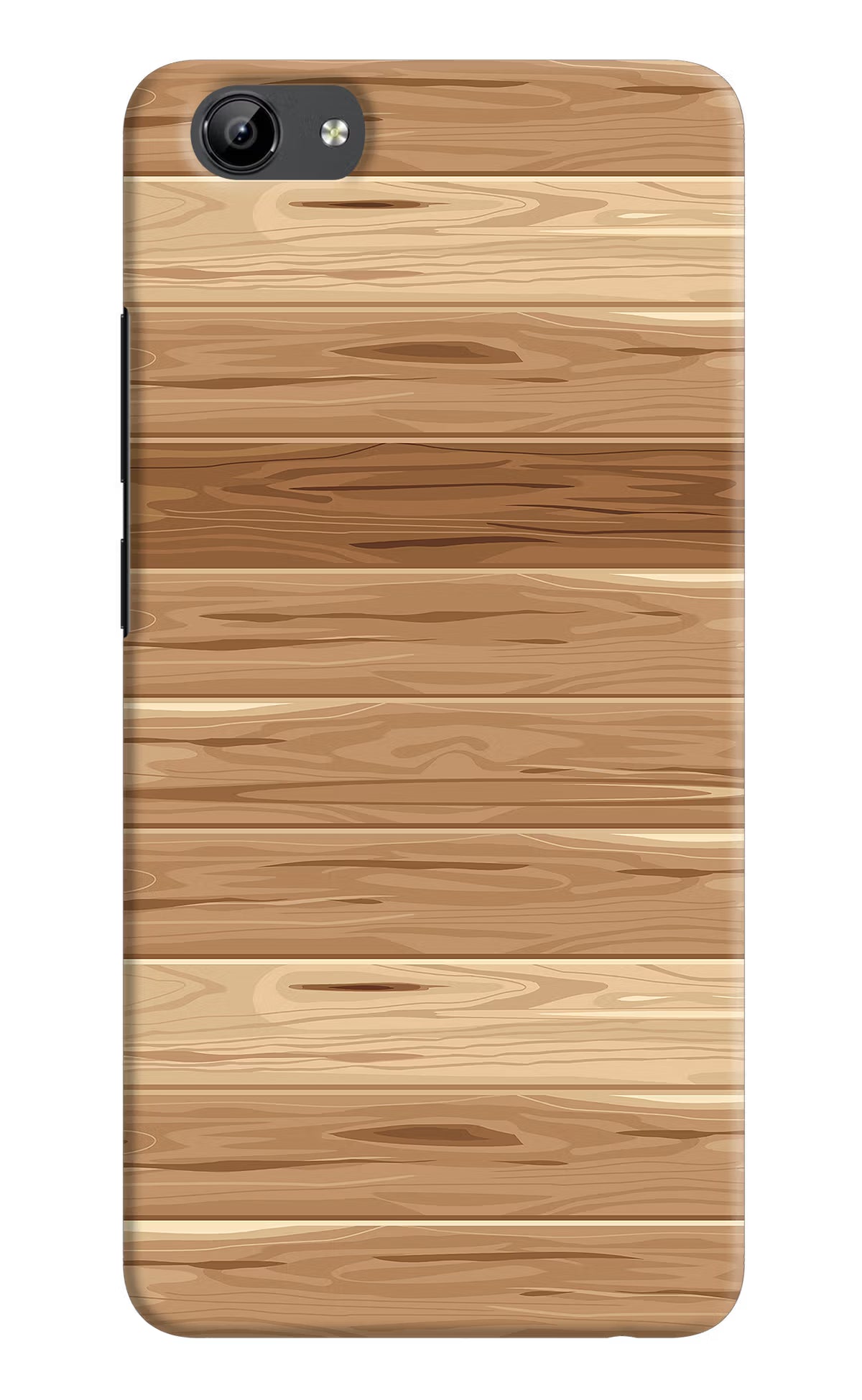 Wooden Vector Vivo Y71 Hard Case Back Cover by Casekaro