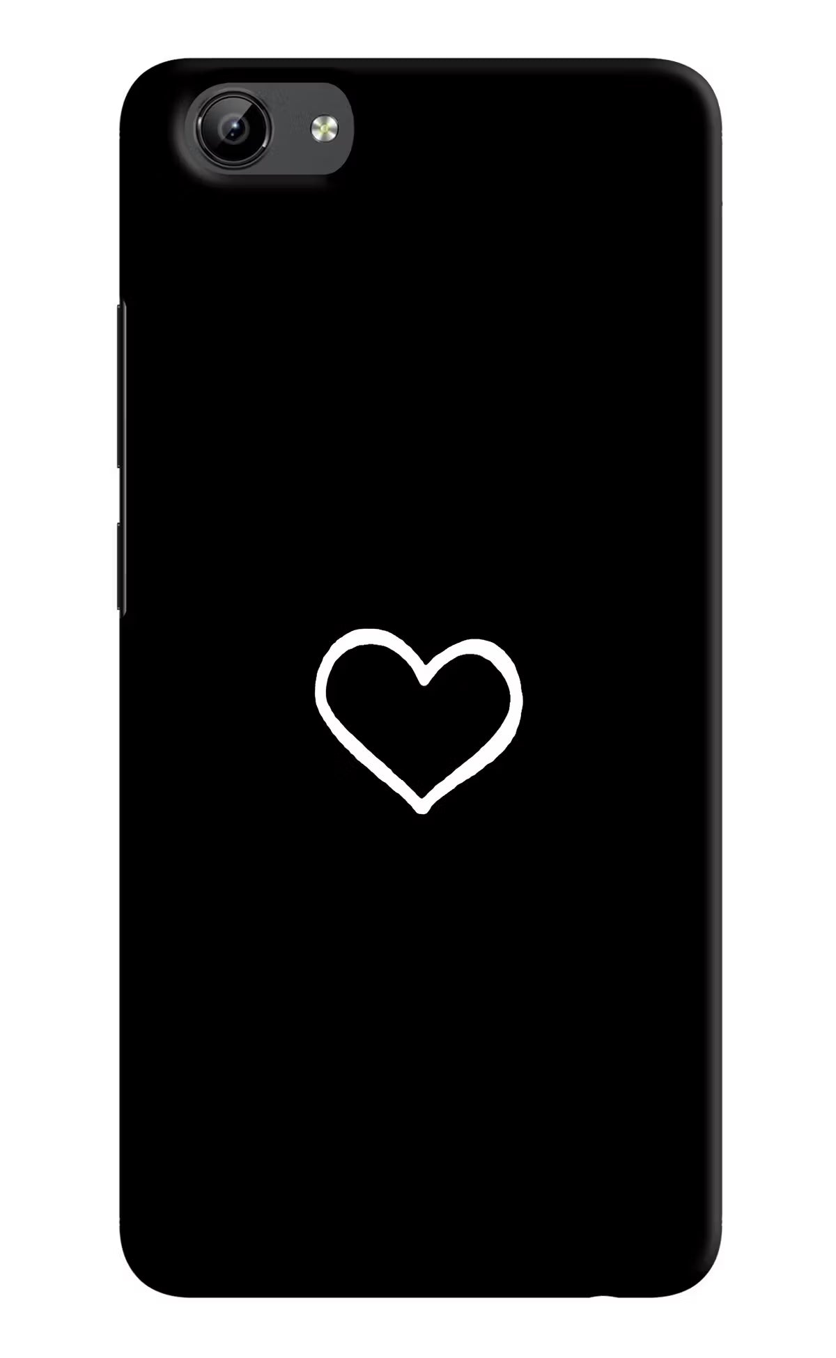 Heart Vivo Y71 Hard Case Back Cover by Casekaro