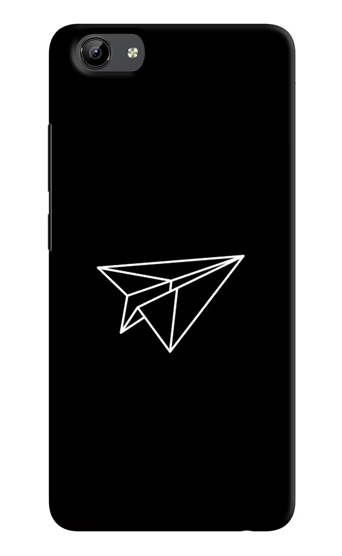 Paper Plane White Vivo Y71 Hard Case Back Cover by Casekaro