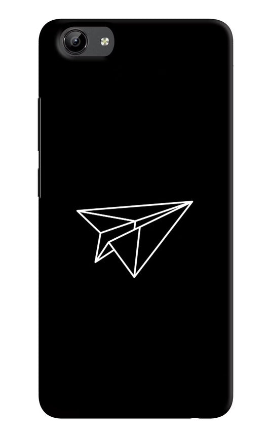 Paper Plane White Vivo Y71 Hard Case Back Cover by Casekaro