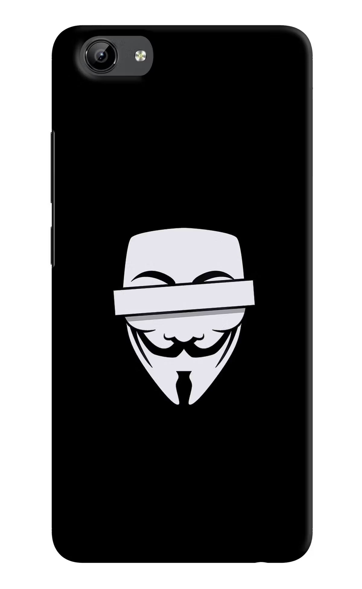 Anonymous Face Vivo Y71 Hard Case Back Cover by Casekaro