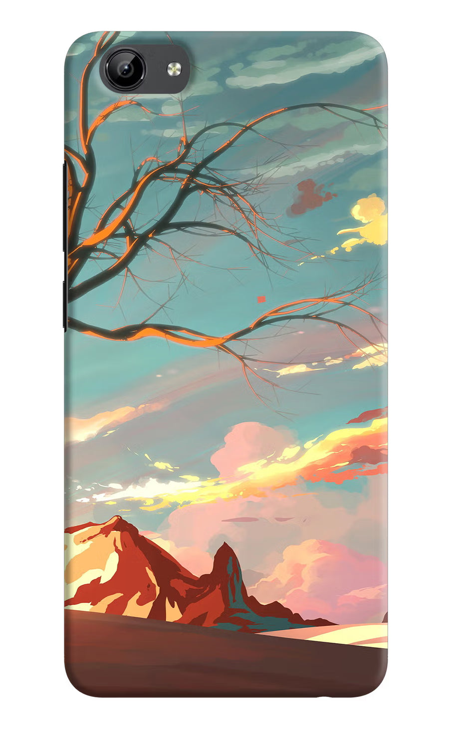 Scenery Vivo Y71 Back Cover, Hard case