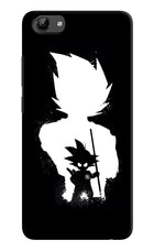 Goku Shadow Vivo Y71 Hard Case Back Cover by Casekaro