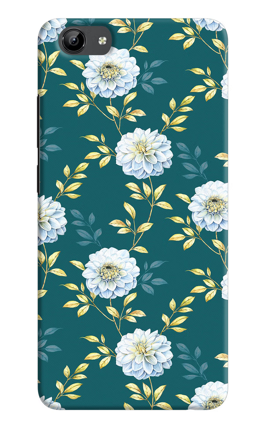 Flowers Vivo Y71 Back Cover, Hard case