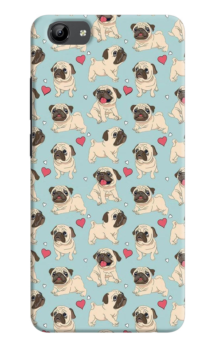 Pug Dog Vivo Y71 Back Cover, Hard case