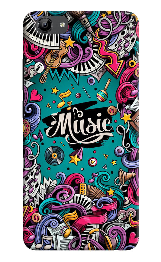 Music Graffiti Vivo Y71 Hard Case Back Cover by Casekaro