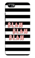 Blah Blah Blah Vivo Y71 Hard Case Back Cover by Casekaro