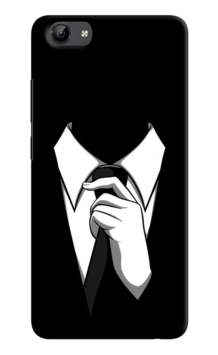 Black Tie Vivo Y71 Back Cover, Hard case