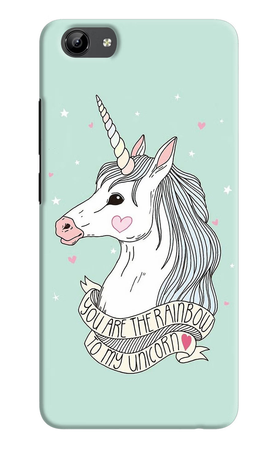 Unicorn Wallpaper Vivo Y71 Back Cover, Hard case