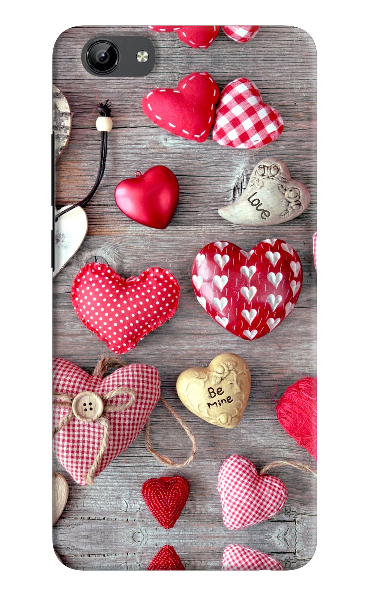 Love Wallpaper Vivo Y71 Hard Case Back Cover by Casekaro