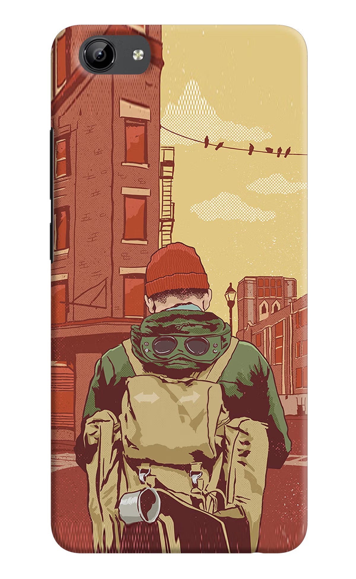 Adventurous Vivo Y71 Hard Case Back Cover by Casekaro