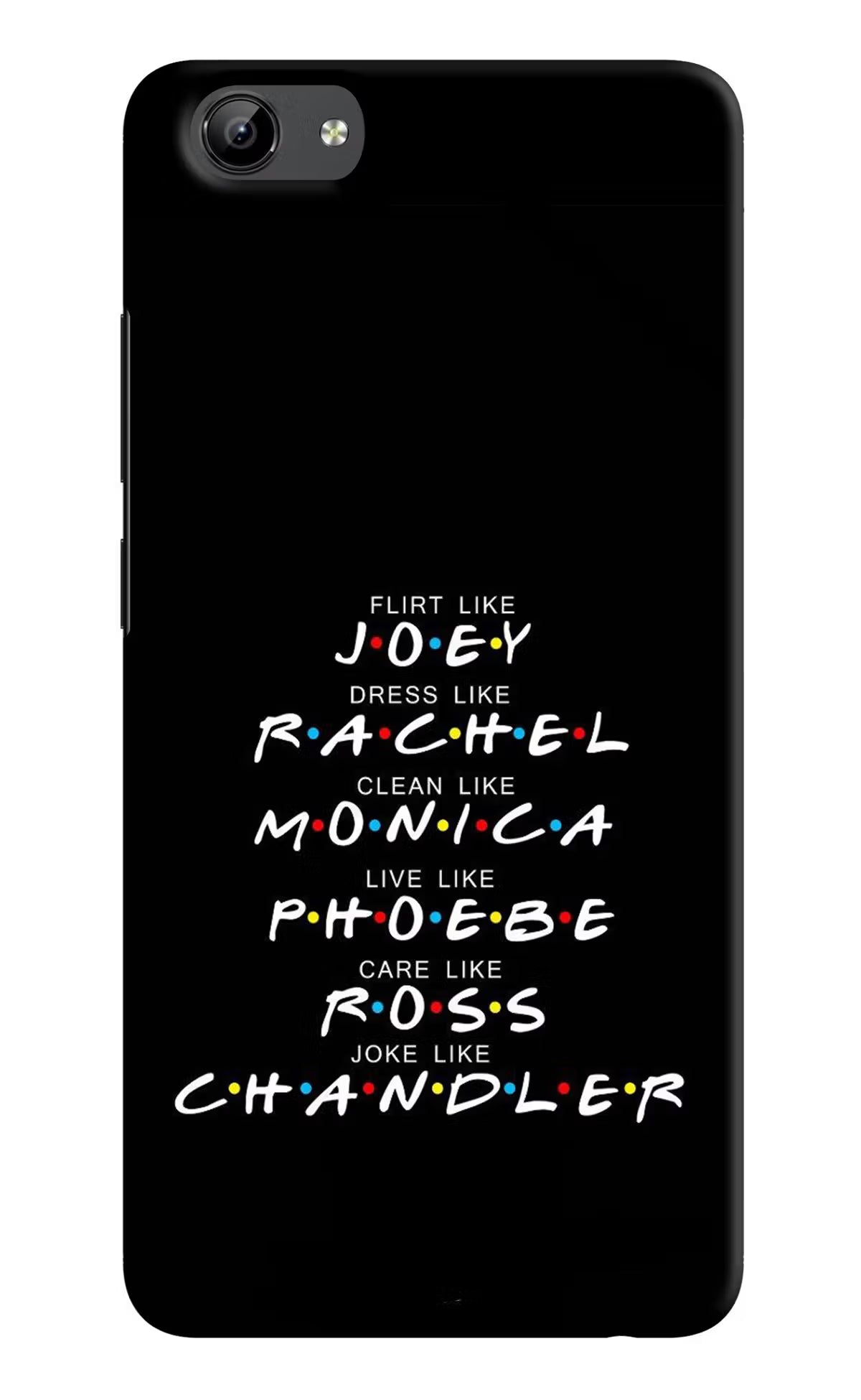 FRIENDS Character Vivo Y71 Hard Case Back Cover by Casekaro