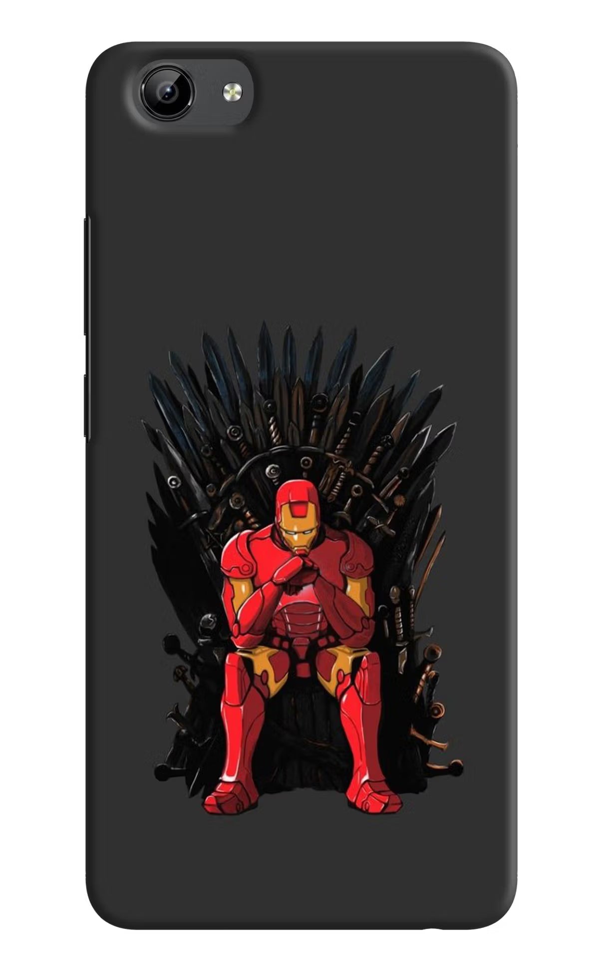 Ironman Throne Vivo Y71 Hard Case Back Cover by Casekaro