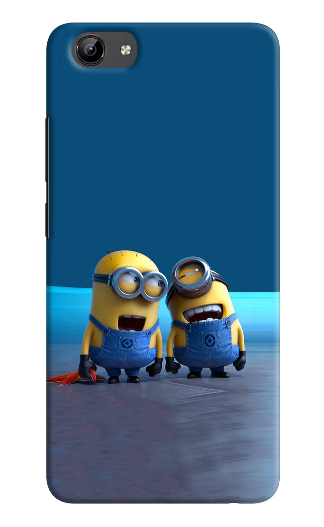 Minion Laughing Vivo Y71 Hard Case Back Cover by Casekaro