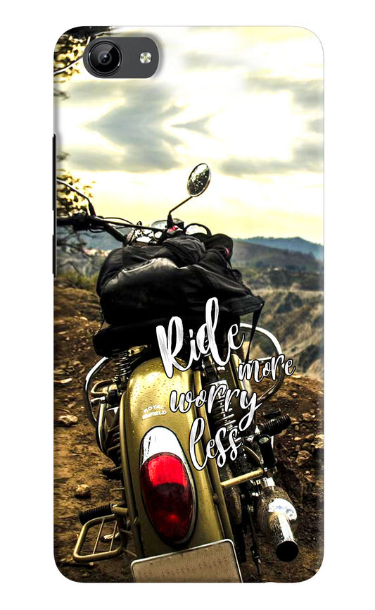 Ride More Worry Less Vivo Y71 Hard Case Back Cover by Casekaro