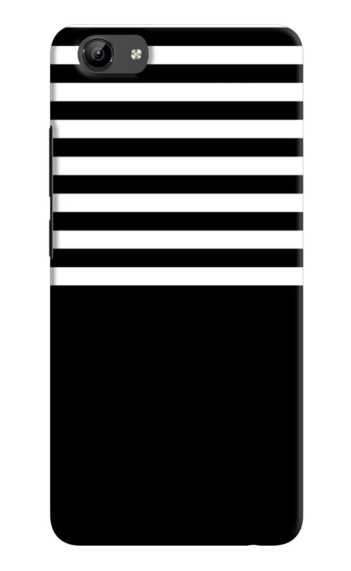 Black and White Print Vivo Y71 Hard Case Back Cover by Casekaro