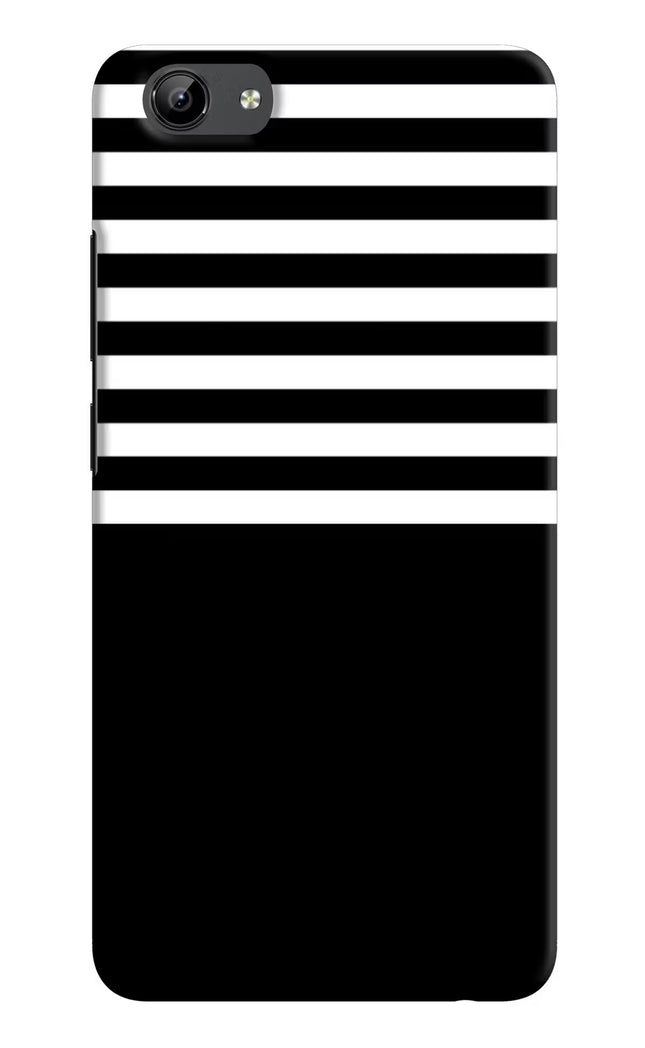 Black and White Print Vivo Y71 Hard Case Back Cover by Casekaro
