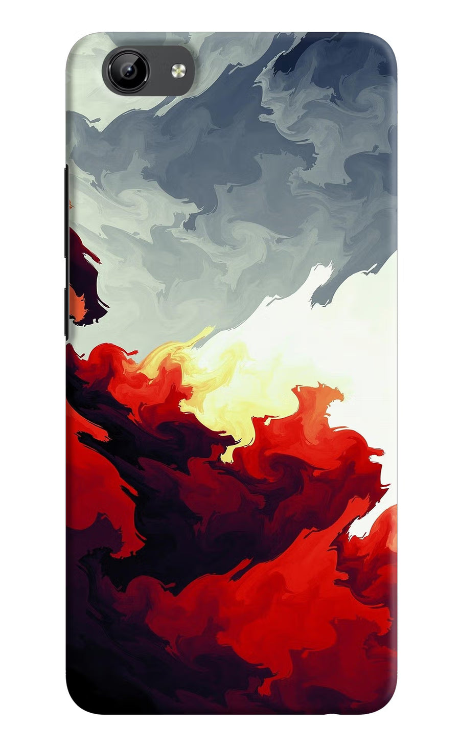 Fire Cloud Vivo Y71 Back Cover, Hard case