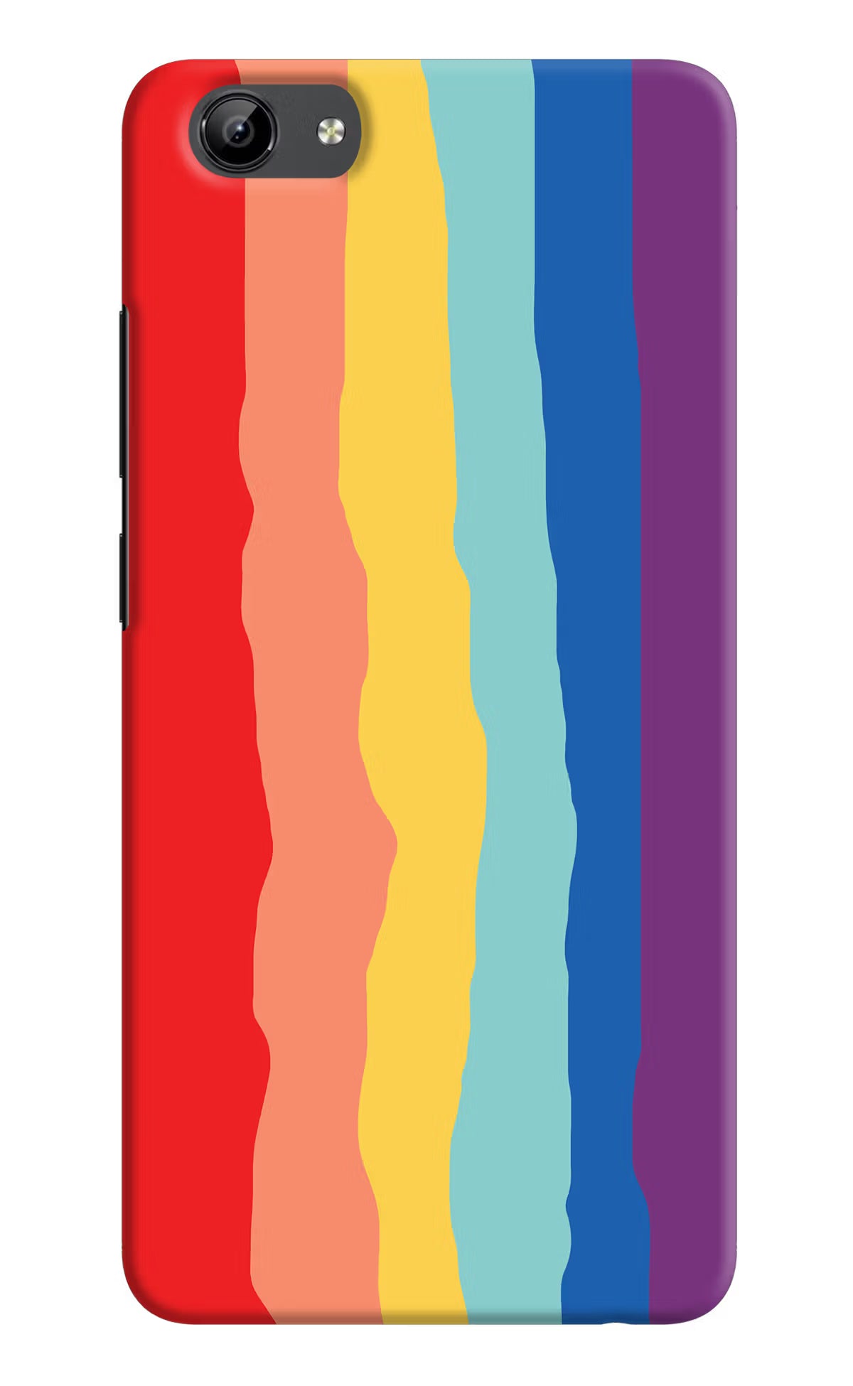 Rainbow Vivo Y71 Hard Case Back Cover by Casekaro