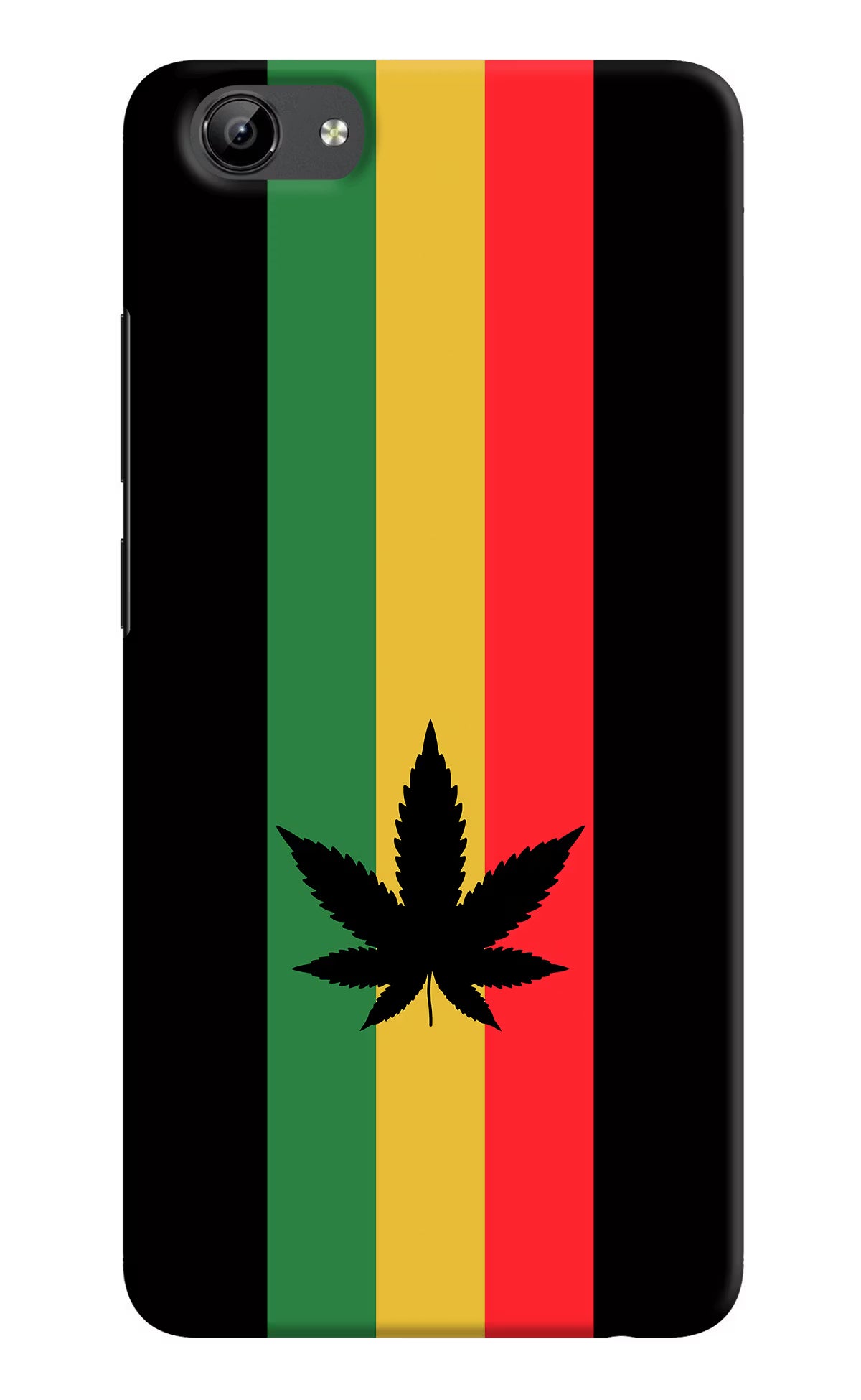 Weed Flag Vivo Y71 Hard Case Back Cover by Casekaro