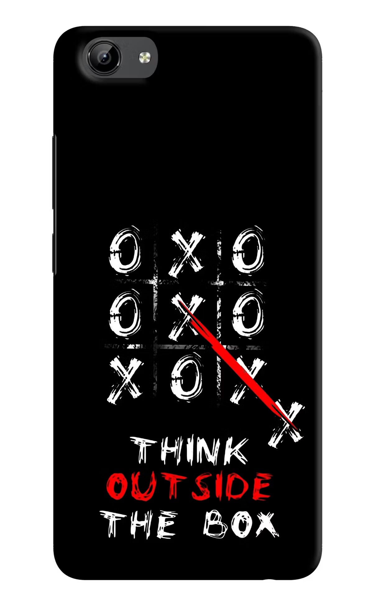Think out of the BOX Vivo Y71 Hard Case Back Cover by Casekaro