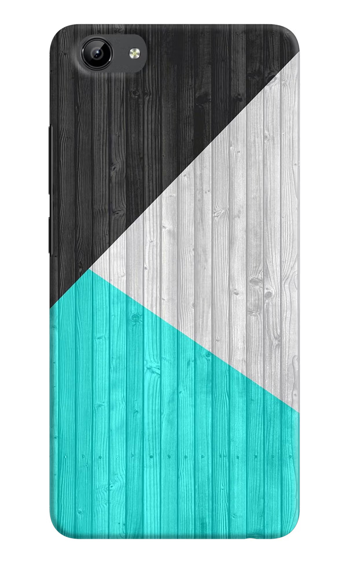 Wooden Abstract Vivo Y71 Hard Case Back Cover by Casekaro