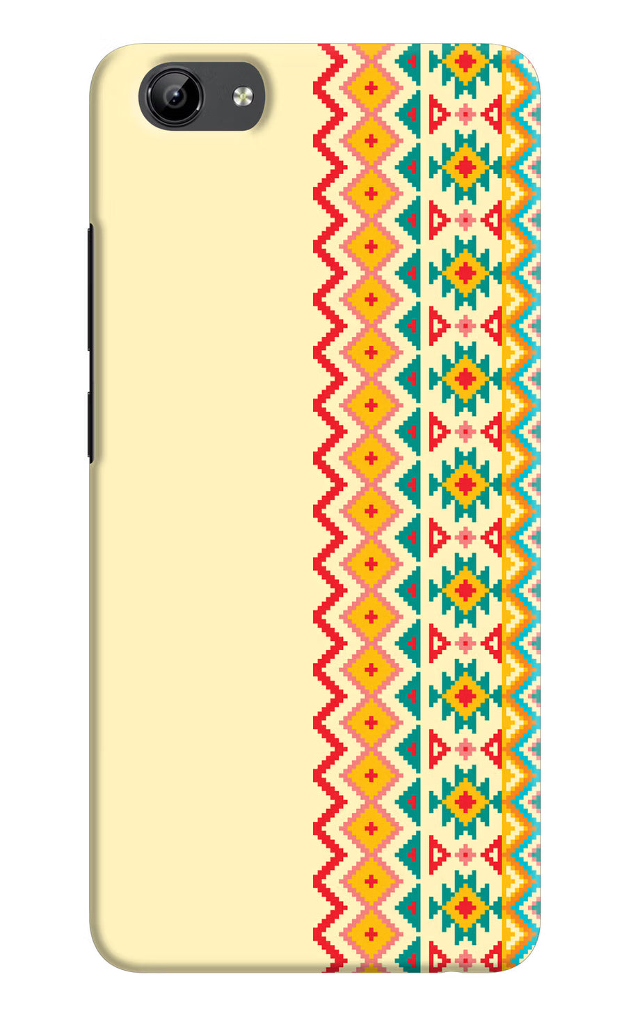 Ethnic Seamless Vivo Y71 Back Cover, Hard case