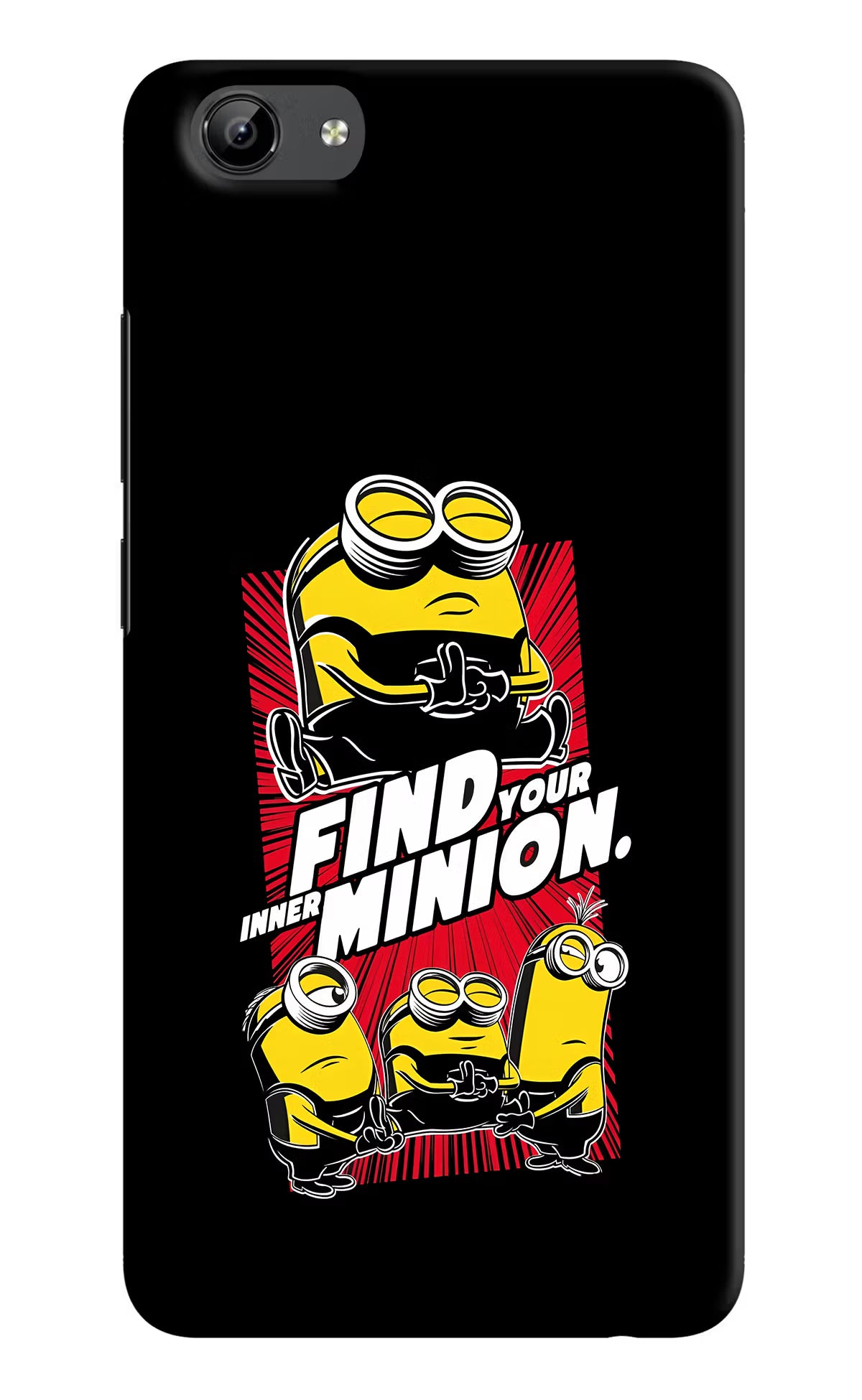 Find your inner Minion Vivo Y71 Hard Case Back Cover by Casekaro
