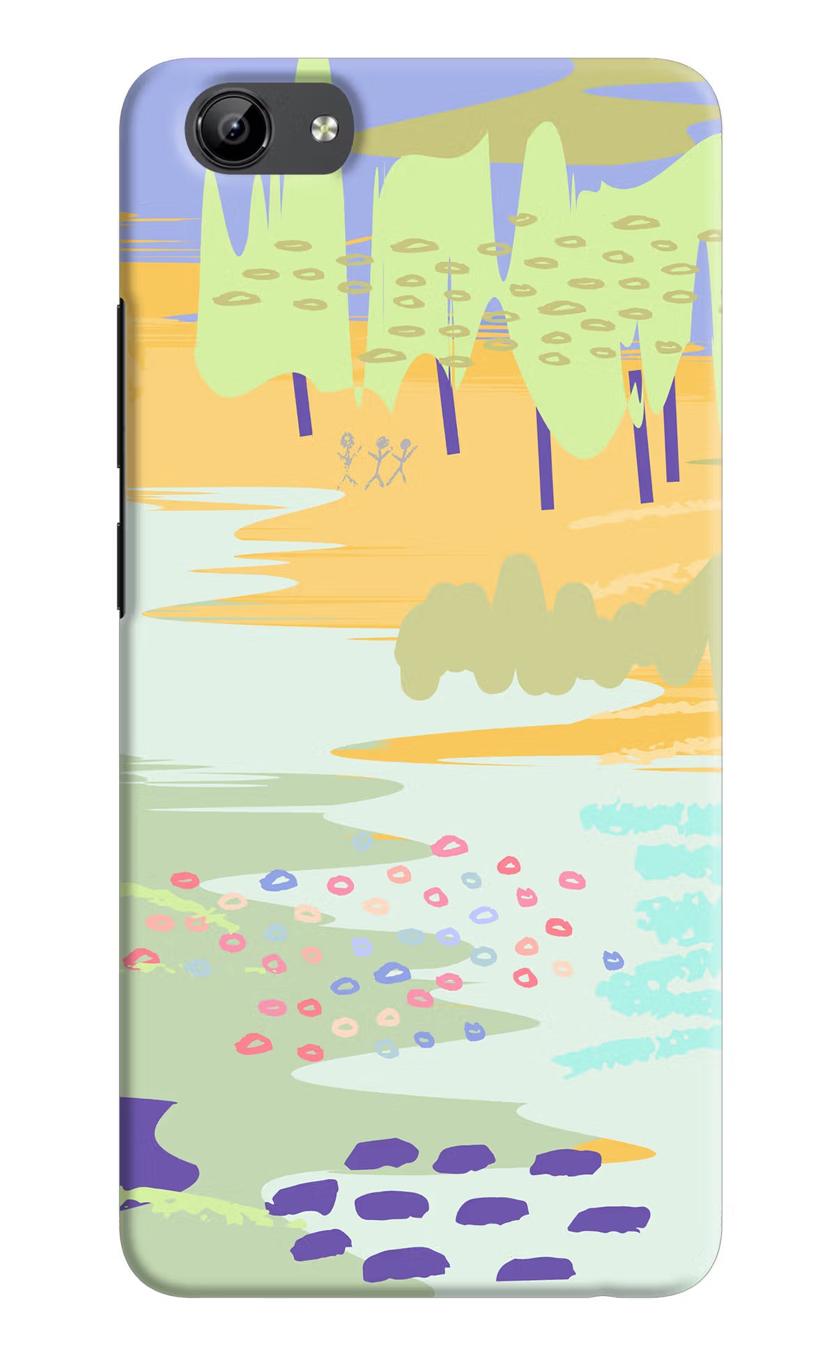 Scenery Vivo Y71 Hard Case Back Cover by Casekaro