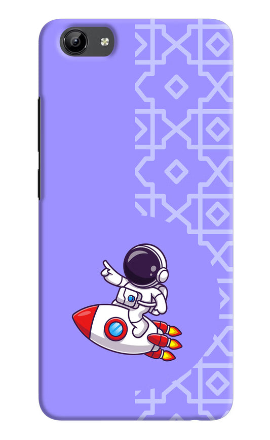 Cute Astronaut Vivo Y71 Hard Case Back Cover by Casekaro